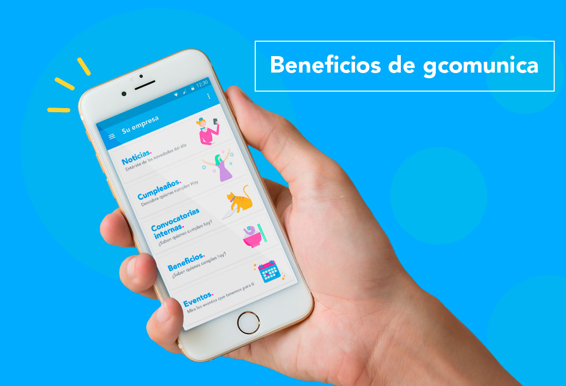 Beneficios de la aplicación gcomunica
